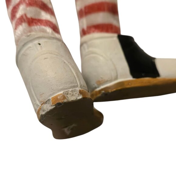 Baseball Reindeer Figurine with Wooden Doll Chair Christmas Sports Decor 15 Inch - Picture 11 of 16